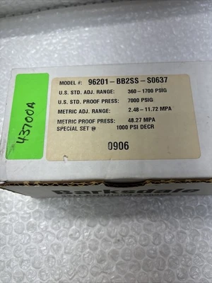 NEW Barksdale 96201-BB2SS-0637