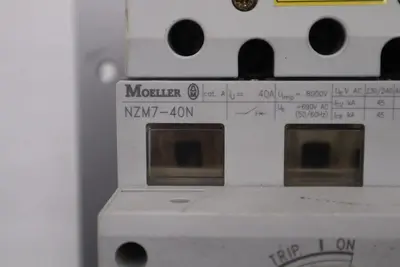 Moeller NZM7-40N 40 Amp 480V 50/60HZ Circuit Breaker  STOCK 5332