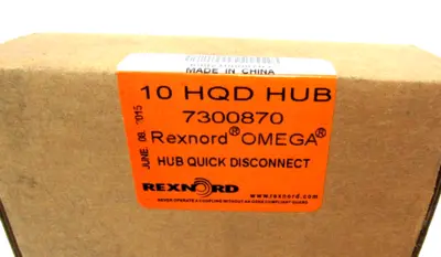 NEW REXNORD 7300870 10 HQD HUB