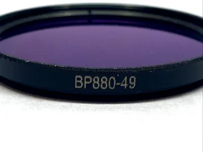 USED MIDWEST OPTICAL NEAR-IR BANDPASS FILTER 49MM 845–930NM ≥90%T