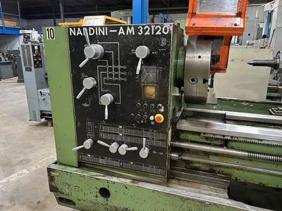 32" x120"cc CLAUSING NARDINI Engine Lathe