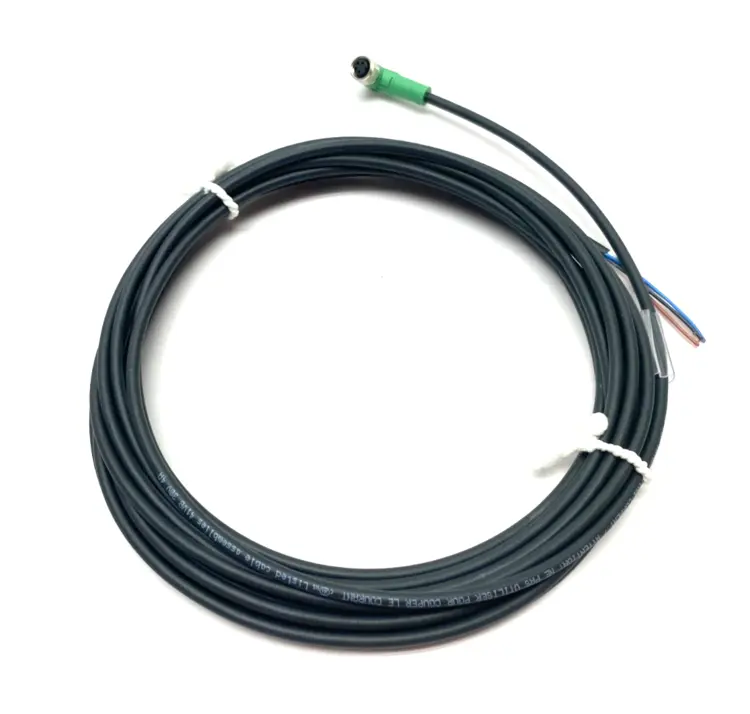 Used PHOENIX CONTACT SINGLE ENDED RIGHT ANGLE CORDSET 4-POS. 5M Cable & Wire | Maverick Industrial Sales #1111421