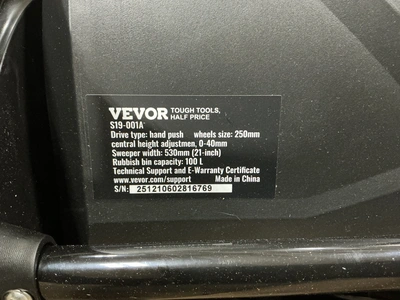 Used VEVOR S19-001A Mechanical Sweepers Michigan US | Miedema Asset Management Group #1327587