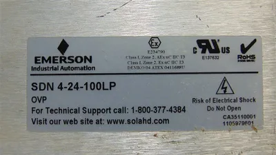 SOLA SDN 4-24-100LP Power Supply Module 24VDC 3.8A Used