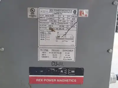 USED REX POWER MAGNETICS SC5J-K/EP