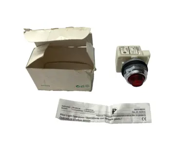 USED SCHNEIDER ELECTRIC PILOT LIGHT RED 30MM 120V