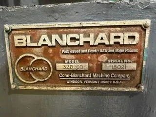 1978 BLANCHARD 32D-60 GRINDERS, SURFACE, ROTARY TYPE - VERTICAL | GCH Machinery (10)