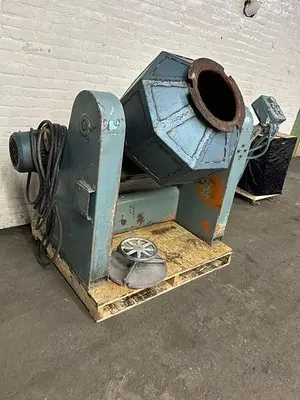 3439-210 Patterson Type Electric Tilt, Chain Driven Industrial Pebble / Ball Mill
