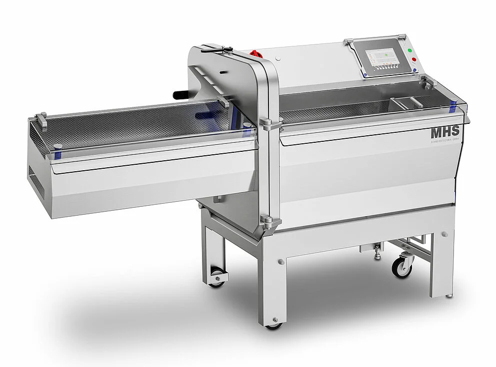MHS Model PCE 100-21 EM Horizontal Meat Slicer and Portion Control Machine
