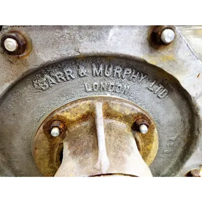 Used 8" Barr & Murphy LTD Stainless Steel Rotary Valve