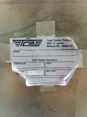 USED Total Control Products Inc. SP-K7C-01