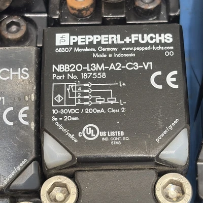 Used Pepperl NBB20-L3M-A2-C3-V1 Sensors Indiana US | J&J Industrial Supply #1309850