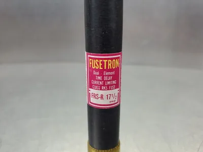 FUSETRON FRS-R Dual-Element Time-Delay Fuse, 600VAC 17.5AMP. 4D-BOX#5