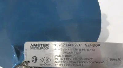 NEW AMETEK DREXELBROOK 705-0200-002-07 SENSOR LEVEL CONTROL 705020000207