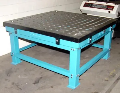 New FPM 5' x 5' Cast Iron Welding Table