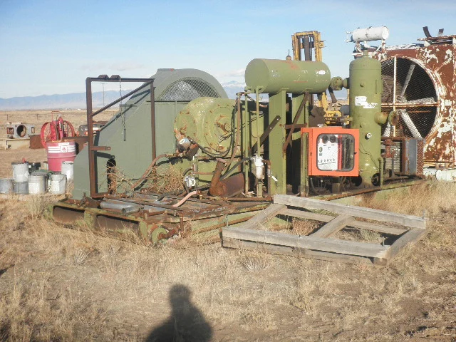 Used CHICAGO PNEUMATIC 7 1/2X13 TG Lubricated Reciprocating Air Compressors | Power Zone Equipment #971510