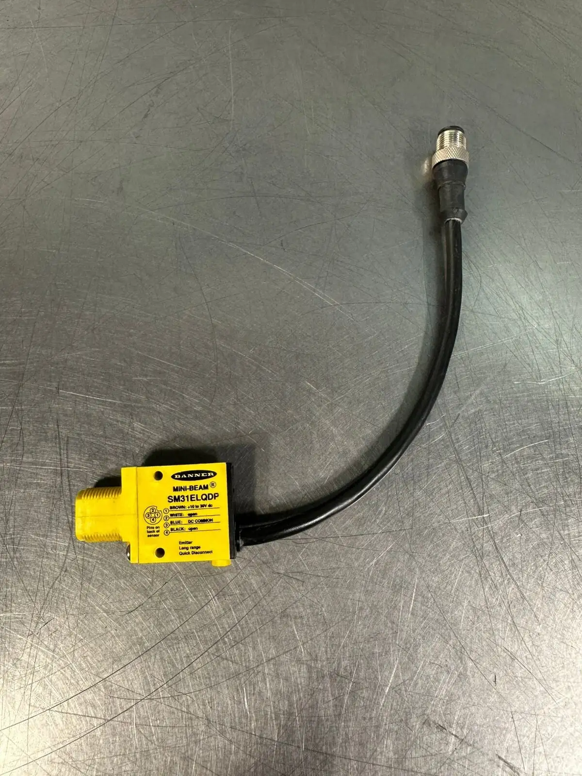 Banner Mini Beam Sensor SM31ELQDP +10 to 30V Dc (5.3.3)
