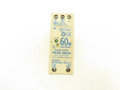Idec PS5R-SD24
PS5R-SD24 Power Supply 24VDC 2.5A 60W Class 2