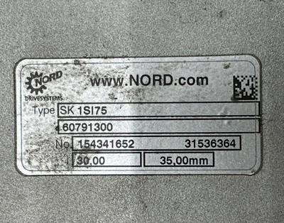 USED NORD SK1SI75/40