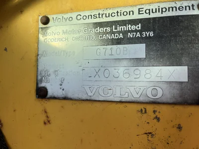 Used 2004 Volvo G710B Motor Graders Maryland US | Zadoon Equipment #1480563