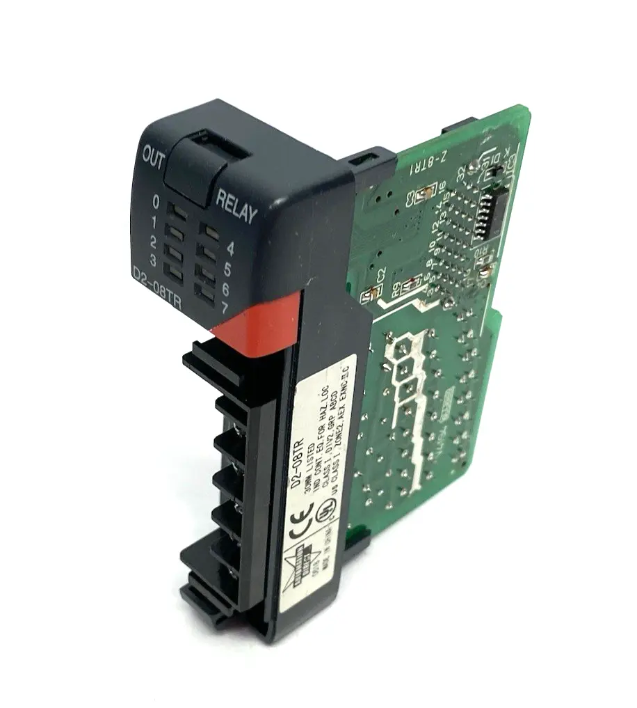 USED AUTOMATIONDIRECT DIRECTLOGIC DL205 RELAY OUTPUT MODULE, 8-POINT