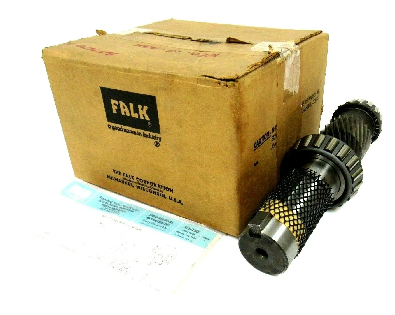 NEW FALK 1216249 SPEED REDUCER SHAFT ASSEMBLY 8649670-10