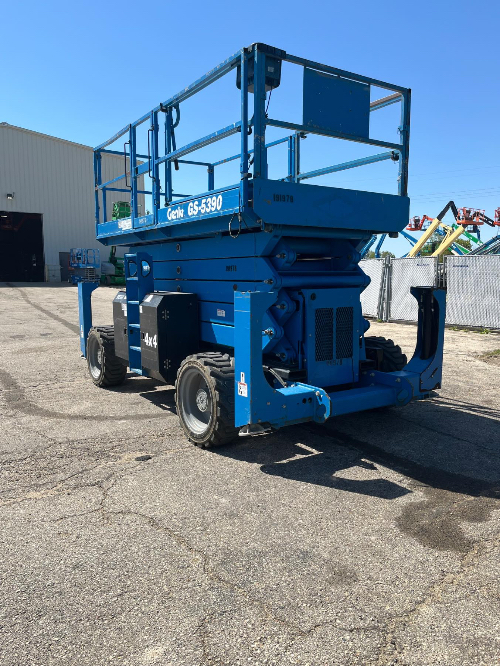 Used 2017 Genie GS-5390 RT Scissor Lifters Wisconsin US | Stack Equipment #1271291