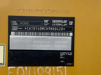 2014 Caterpillar 140M2