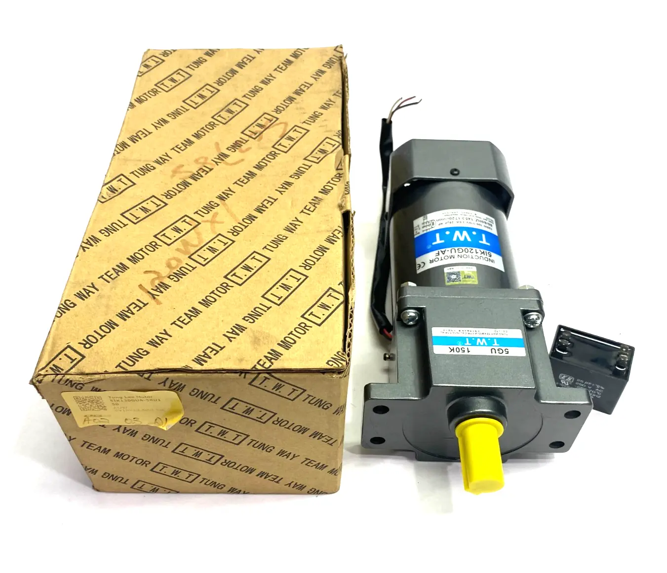 NEW TUNG WAY TEAM INDUCTION MOTOR 120W 1450/1720RPM W/ 5GU150K GEAR HEAD