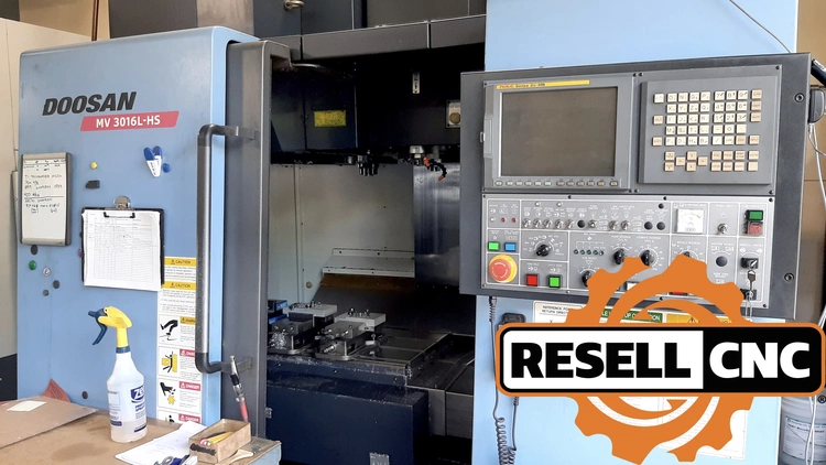 Used 2008 Doosan MV3016L-HS Vertical Machining Centers Florida US | Resell CNC #206971