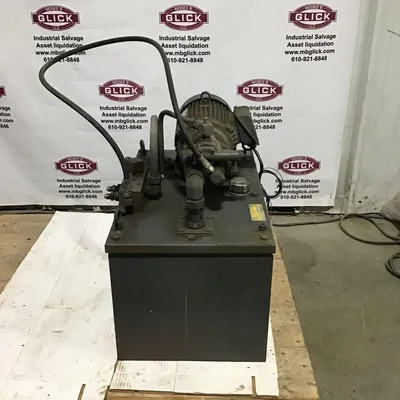 Hydraulic power unit with a Vickers Pvb6 RSY 20-CM11-JA-S7