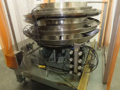 Vibracraft Vibratory Parts Feeder 36" Stainless Bowl Bottle Cap Sorter 115V