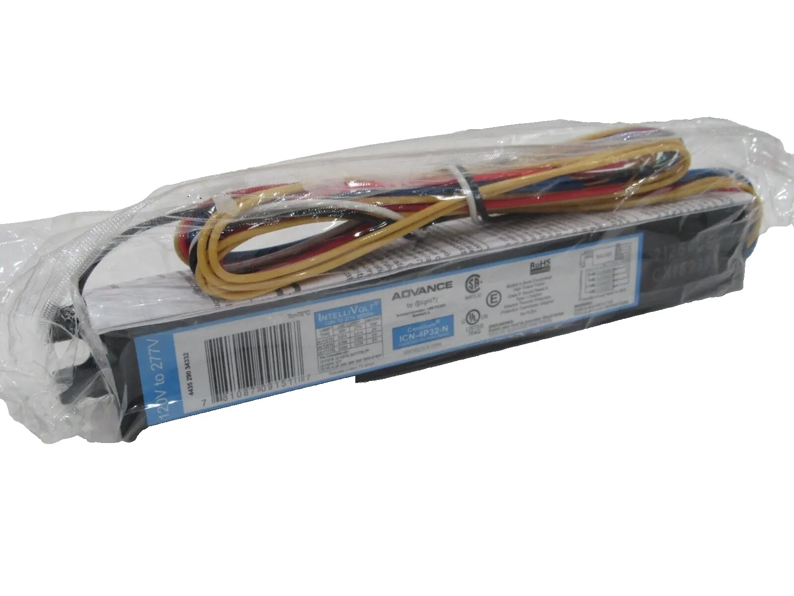 NEW PHILIPS ADVANCE ICN-4P32-N BALLAST ICN4P32N