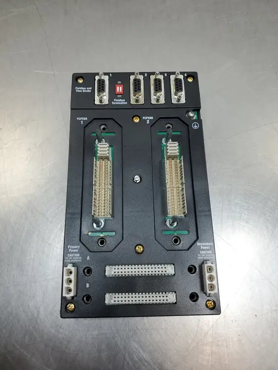 Used Foxboro RH924YL Processor Controller Module Base. PLC Chassis South Carolina US | Palmetto Automation #1512165