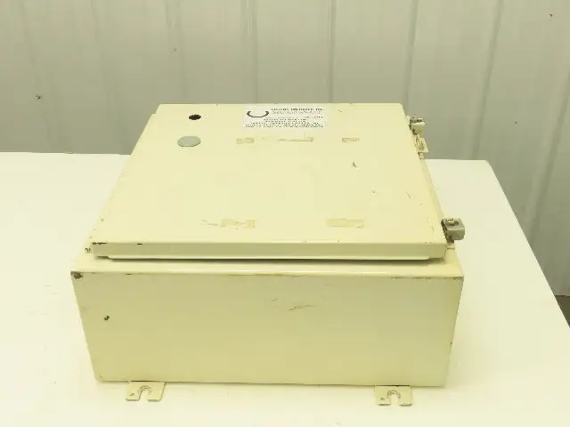 Hoffman A202008LP Electrical Enclosure Control Panel 20x20x8" Back Plate Extras
