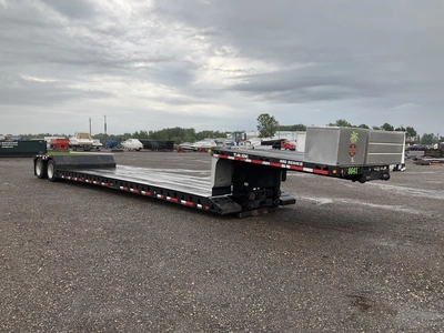 Used 2013 TRAIL KING TK70MG-502 Lowboy Trailers Michigan US | Miedema Asset Management Group #1452223