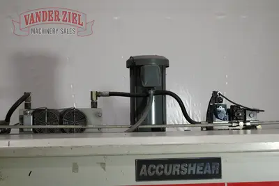 Used ACCURSHEAR 625010 Power Squaring Shears (Inch) Michigan US | Vander Ziel Machinery Sales #1123462