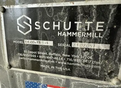 USED SCHUTTE 44-60-301B
