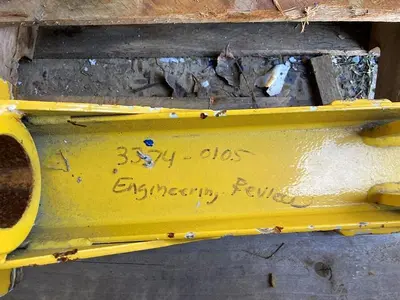 Used SCHRAMM CYLINDER - 3374-0105 Hydraulic Cylinders Pennsylvania US | East West Machinery & Drilling #1417074