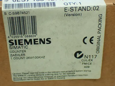 New | in-Stock SIEMENS 6ES7 1384DA030AB0 PLC Input & Output Ohio US | HGR 24 #879322