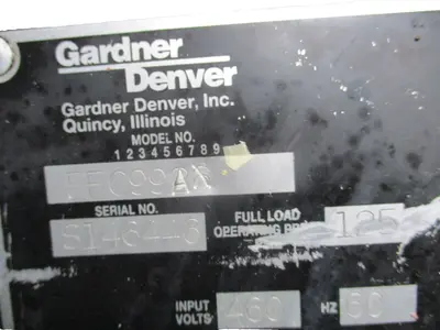 USED 2003 GARDNER DENVER EFC99