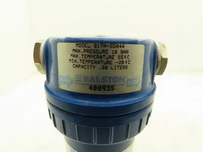 Balston 917A-S5044 Pneumatic Filter Assembly 230psi 130°F