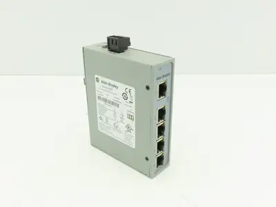 Allen Bradley 1783-US5T PLC Unmanaged Ethernet Switch 5-Port Ser A