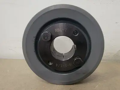 1-1/4" Bore H Style 2 Grooves 4" OD Sheave RBL-T