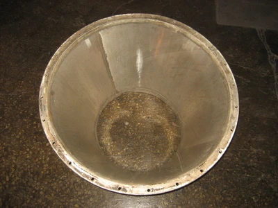 Hopper, Stainless Steel.