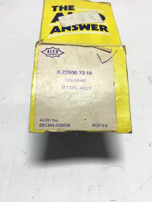 Alco Controls X-22606-72-18 – X22163-7218 M Coil Assembly 120V 50/60Hz