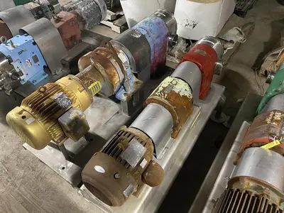 Used 2001 TRI-CLOVER PR125-3-UC4-ST-S Rotary Pumps North Carolina US | DH Griffin Used Equipment #1383750