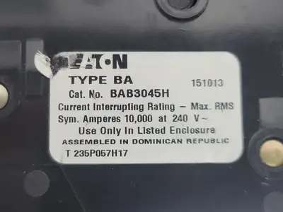 USED EATON BAB3045H