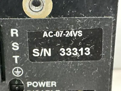 USED MTS SYSTEMS AC-07-24VS