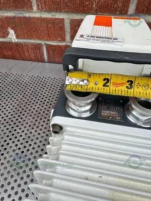 USED ADIXEN UNKNOWN MODEL ROTARY VANE VACUUM PUMP 220/240V